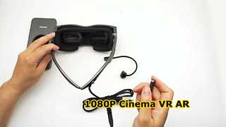 ENMESI V60 VR/AR-bril 1080P bioscoop