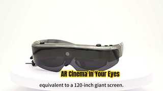 ENMESI Smart Glasses 1080P AR-bioscoopervaring