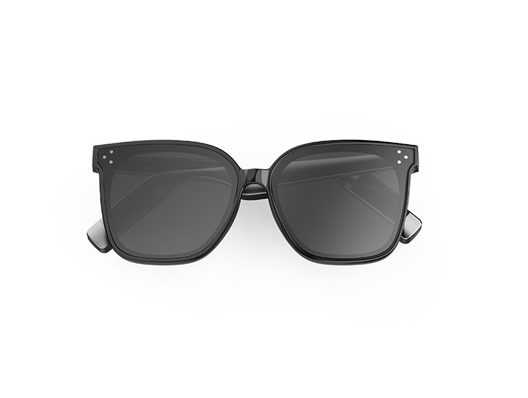10 Hours Black Smart Music Bluetooth zonnebrillen met een hoge oproepcapaciteit 110mAh*2 Bluetooth versie BT 5.3