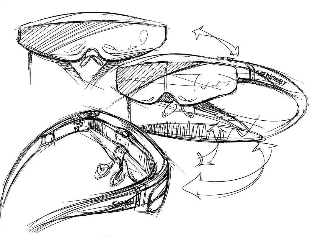 ENMESI V50 AR/VR Smart Glasses OLED 3000 Nits 1080P Head Mounted Display Met USB-C