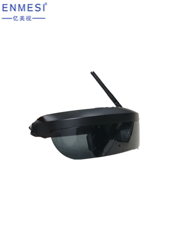 HDMI 5.8G voerde Beschermende brillen van de Hoge Resolutie de Éénogige FPV Hommel voor het Doordringen van Onbemand Luchtvoertuig in
