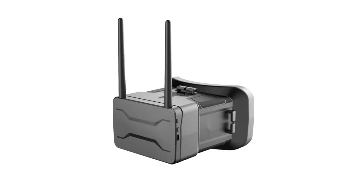 0-120 graden FOV 48 kanalen TFT-scherm FPV-bril voor drone met 4,3-inch display