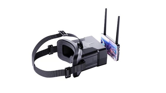 480x272 HD Resolutie 0-120° FOV FPV Goggles met 600mAh Batterij voor Drone Headset